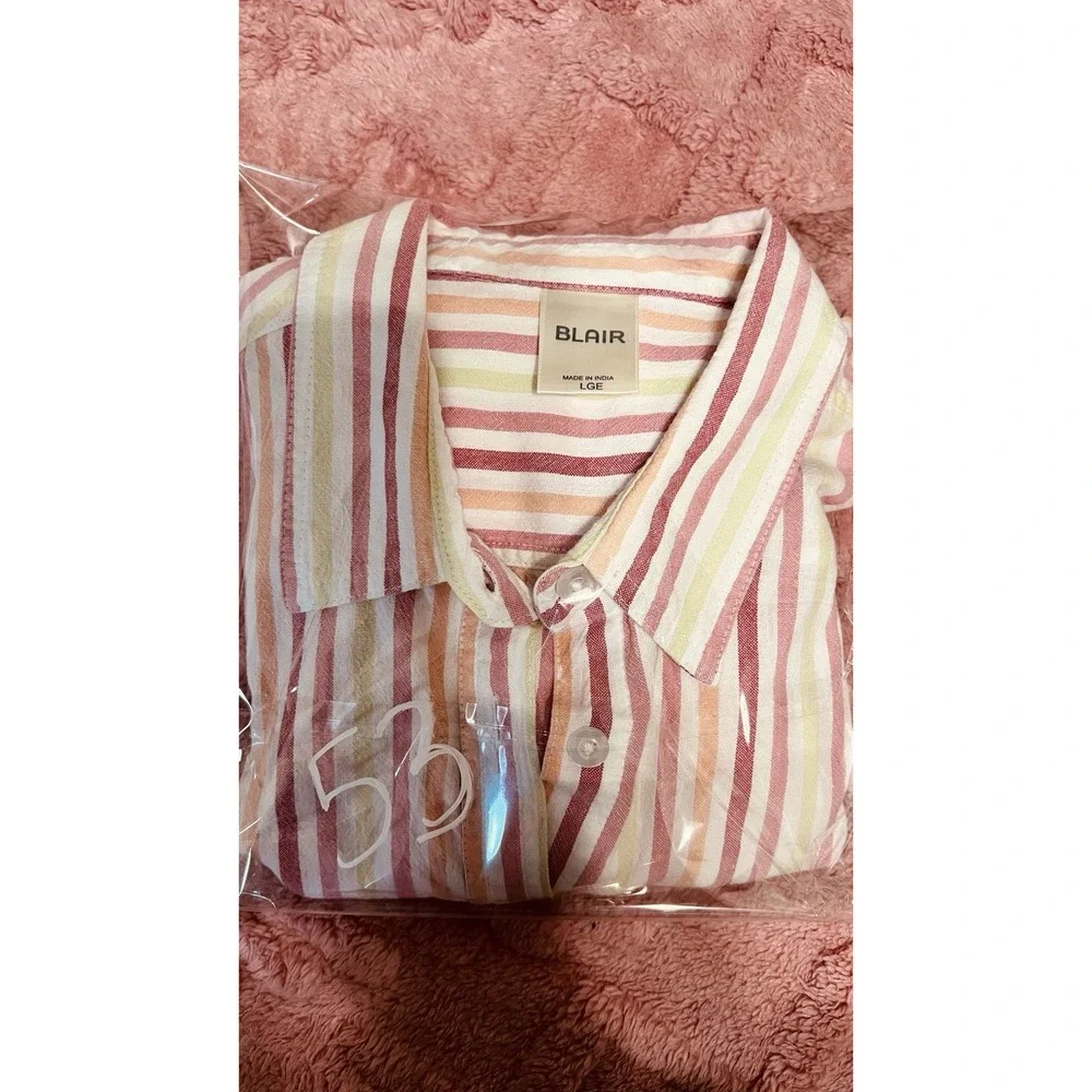 Vintage Rainbow‎ Striped Sustainable Cotton